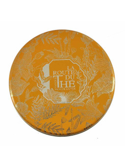 PETITE BOITE À THÉ JAUNE - LA ROUTE DU THÉ