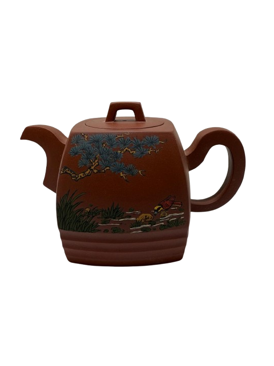 THÉIÈRE ARGILE YiXING RIVIERE 0.5L - La Route du Thé Versailles