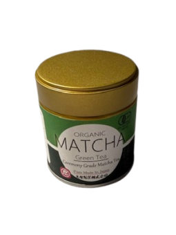 BOITE 30g MATCHA DE CÉRÉMONIE BIO JAPON