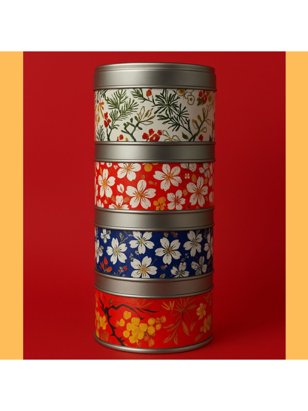 COFFRET 4 MÉLANGES PARFUMÉS - La Route du Thé Versailles