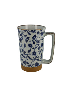 Mug fleurs et feuilles - La Route du Thé Versailles