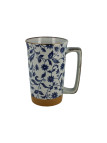Mug fleurs et feuilles - La Route du Thé Versailles
