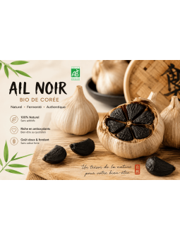 AIL NOIR BIO CORÉE - La Route du Thé Versailles