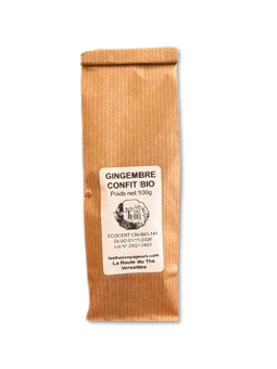 Gingembre BIO Cristallisé - 100G La Route du The Versailles