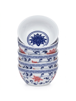 5 Tasses  Gong Fu Cha - La Route du Thé Versailles