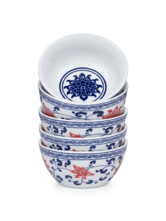 5 Tasses  Gong Fu Cha - La Route du Thé Versailles