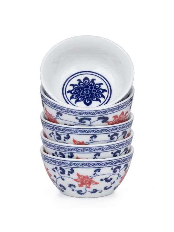 5 Tasses  Gong Fu Cha - La Route du Thé Versailles