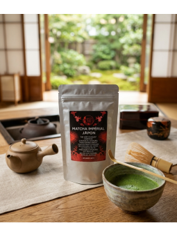 MATCHA DE CÉRÉMONIE BIO 100G JAPON - La Route du Thé Versailles