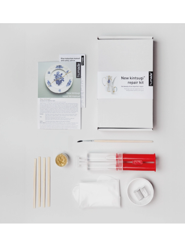 KIT KINTSUGI OR - COFFRET RÉPARATION JAPONAISE - La Route du Thé Versailles