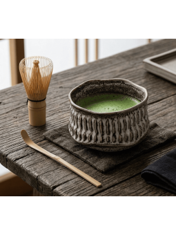 BOL À MATCHA YUMI - MINO YAKI La Route du Thé Versailles